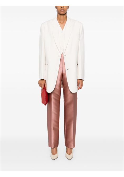 Pantaloni Mikado in rosa Alberta Ferretti - donna ALBERTA FERRETTI | 031066250176